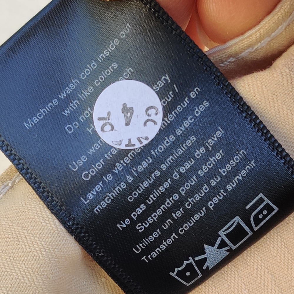 Rag & Bone Standard Chino Pants Mens 36x32 Natural Gray Stretch $228 New NWT - Picture 9 of 16